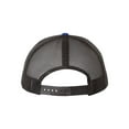thumbnail image 3 of Richardson - Snapback Trucker Cap - 112 - Royal/ Black - Size: OSFM, 3 of 3