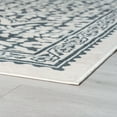thumbnail image 5 of Traditional 2x3 Area Rug (2' x 3') Medallion Gray Indoor Scatter Easy to Clean, 5 of 10