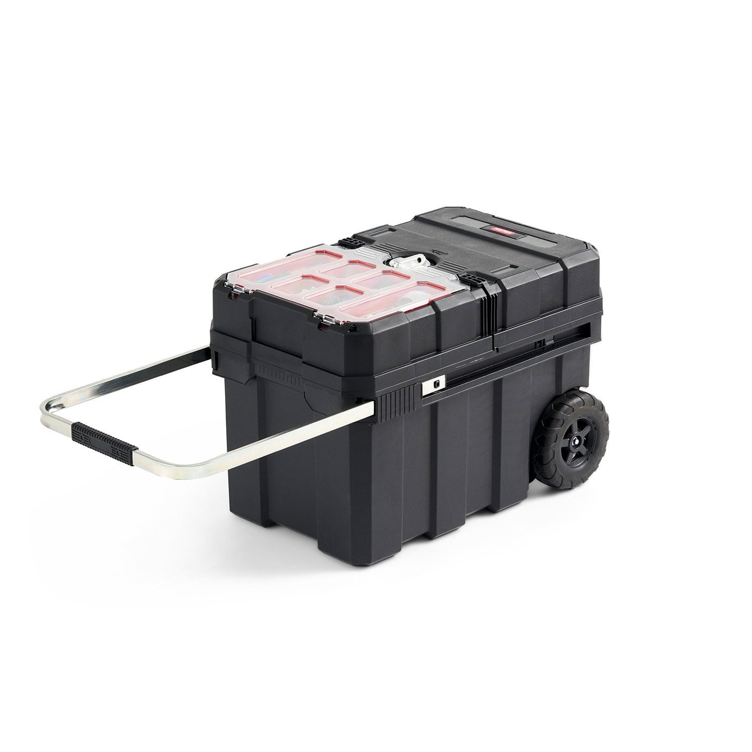 Keter Masterloader Rolling ToolBox with 18in Cantilever Organizer