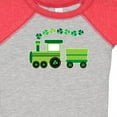 thumbnail image 4 of Inktastic St Patricks Irish Shamrock Train Boys or Girls Baby Bodysuit, 4 of 5