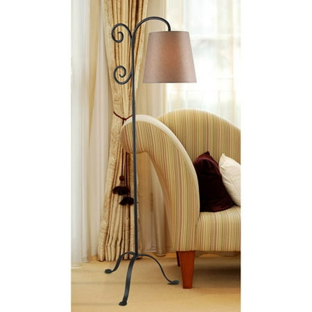 Kenroy Home Morrison Floor Lamp, Bronze Graphite