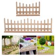 thumbnail image 1 of Minkissy 1 Set Simulated Fences Beige Pine Wood Square for Indoor Decoration, 1 of 5