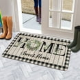 thumbnail image 6 of Spring Welcome Mats Hello Spring Floral Decor Door Mat Colorful Tulip Flower Indoor Entrance Cute Decorative Outdoor Doormats Non Slip Outside Door Mats for Front Door Rugs, 30 * 17 in, 6 of 6