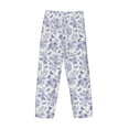 thumbnail image 5 of Xecao Floral Butterfly Men's Straight Lounge Pajama Pants: The Ultimate in Comfortable Sleepwear, 5 of 9