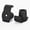 Black(1 1/8"), variant on SupreGear 2-Pack 1 1/8" Ball-Type Walker Glide Caps, Replacement Tips for Folding Walkers, Black