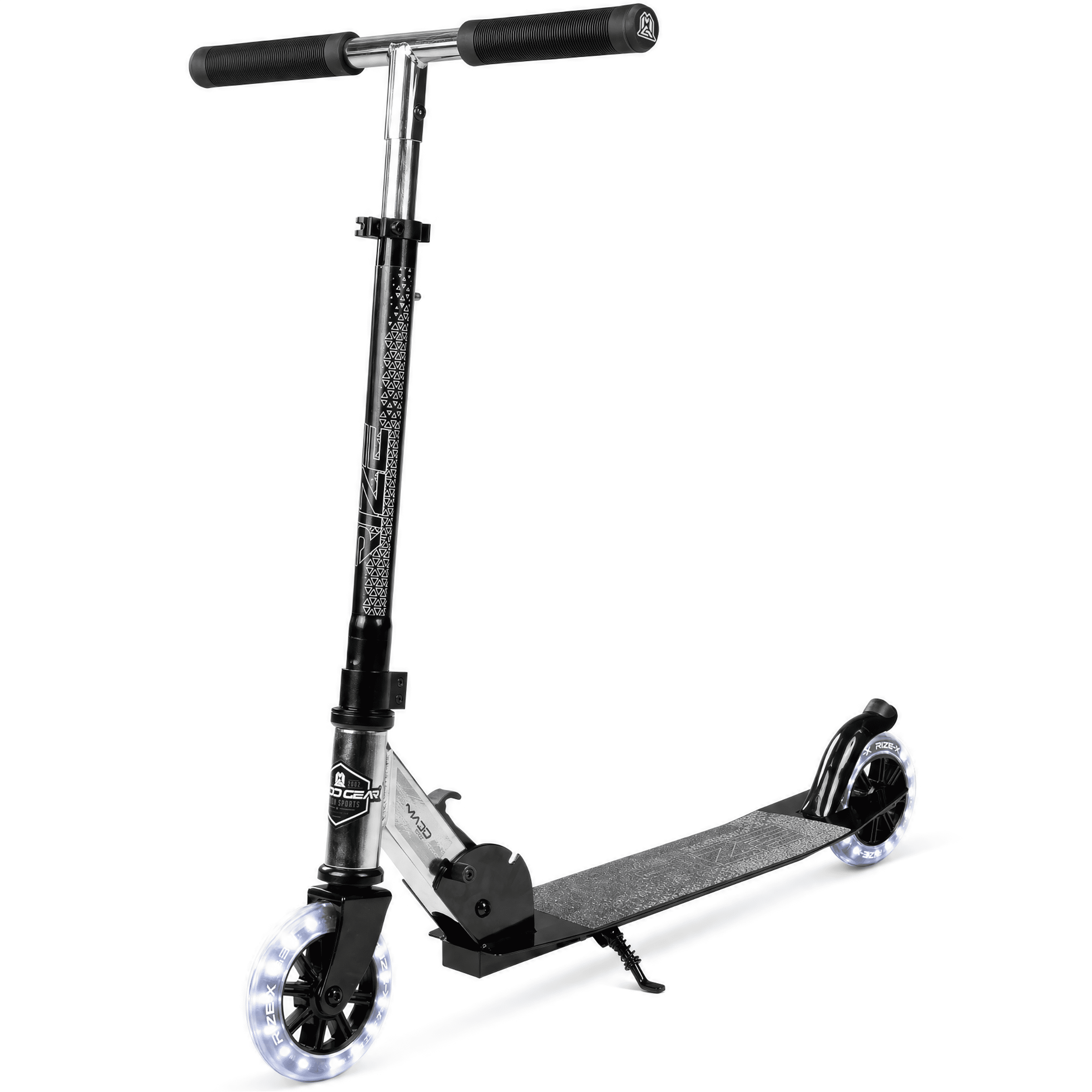 2-Wheel Minecraft Kick Scooter with Light-up Wheels, Foldable