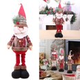 thumbnail image 1 of npkgvia Liquidation! Décorations de Noël, Décoration de Bureau, Décoration de Noël, Poupée Rétro Flocon de Neige à Carreaux, Décoration de Table, Décoration Décorative, Multi-Couleur, 1 of 7