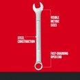 thumbnail image 3 of Juego de llaves CRAFTSMAN Metric Combination de 11 piezas CMMT10947, 3 of 3