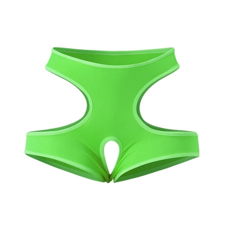 

adviicd Boxers for Women Spreader Panties Underwear Lace Low Crotch Women s Briefs Underpants Waist Panties Cotton Womens Underwear Green XX-Large