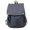 Light gray, variant on Ins Backpack Locomotive Large-Capacity School Bags Large-Cover Student Schoolbag,Light gray