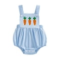 thumbnail image 2 of UACY Baby Boy Girl Easter Outfit Newborn Bunny Romper Cute Infant Rabbit Bowtie Overalls Jumpsuit Summer Spring Clothes, 2 of 6