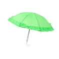 thumbnail image 4 of Cute Umbrella Parasol Micro Landscape Dollhouse Miniature Umbrella Decor Green, 4 of 9