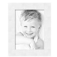thumbnail image 2 of ArtToFrames 14" x 19" White Shatter Modern Picture Frame, 14x19 inch White Wood Poster Frame (WOM-5270),  Pack, 2 of 7
