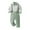 Green, variant on WOYY Toddler Boys Outfits Solid Long Sleeve Button Shirt Suspenders Pants Suit, Sizes 2-3T