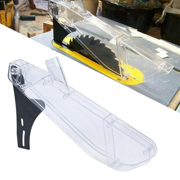 Miumaeov Table Saw Guard + Split Knife Vertical Table Saw Guard Clear