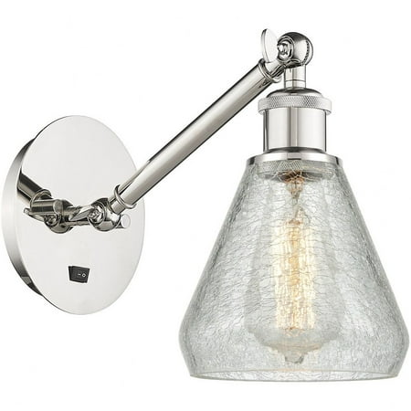 

317-1W-PN-G275-LED-Innovations Lighting-Conesus - 1 Light Wall Sconce In Industrial Style-12.38 Inches Tall and 6 Inches Wide Polished Nickel LED
