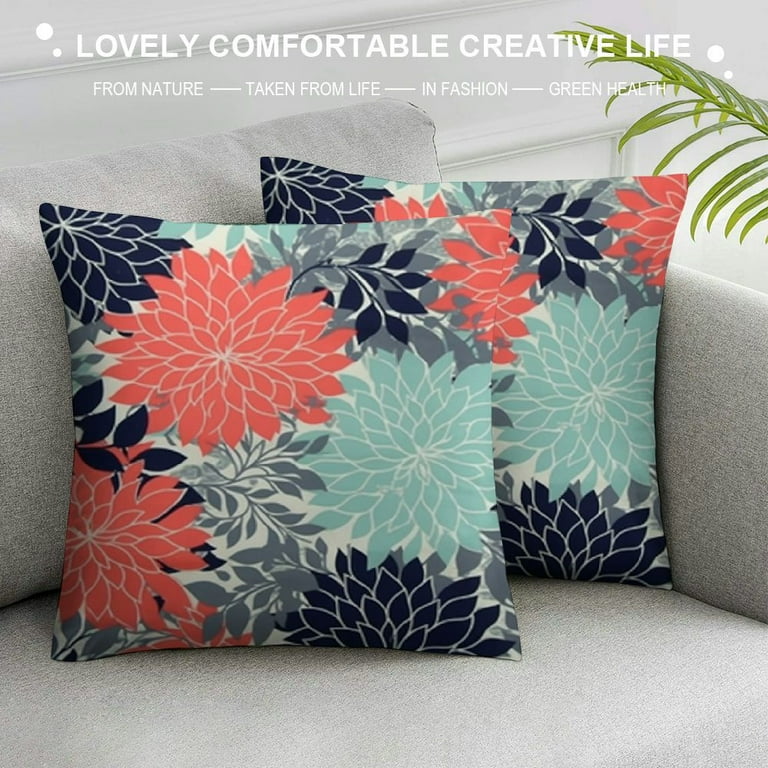 HENGT Square Throw Pillow Cover, Short Plush Pillow Case Cushion