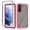 Pink, variant on SaniMore for Samsung Galaxy S24 Plus Two-Layer Structure Transparent Case, Rugged Clear PC Back & TPU Bumper [Not Yellowing Technology] Full Body Protective Case for Galaxy S24 Plus 2024, Darkblue