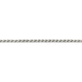 thumbnail image 2 of Sterling Silver 2.25mm Flat Rope Chain (26 X 2.25) Made In Italy qfc23-26, 2 of 5
