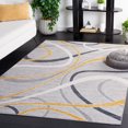 thumbnail image 2 of SAFAVIEH Odyssey Dymphna Modern Area Rug, Grey/Gold Ivory, 9' x 12', 2 of 8