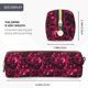 thumbnail image 3 of Fotbe Burgundy Tie Dye Estuche para Lápices de Cuero con Estampado, Estuche con Cremallera Resistente, Organizador Compacto y Elegante para Papelería, 3 of 7