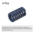 thumbnail image 3 of Die Spring, 4 Pack 30mm OD 50mm Long Spiral Stamping Light Load Compression Die Springs, Blue, 3 of 5