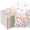 Style 3, variant on 100 Pack Butterfly Floral Paper Napkins, Disposable Guest Towels for Bathroom, 2-Ply Decorative Dinner Napkins for Wedding, Birthday Party Supplies