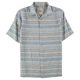thumbnail image 1 of Tasso Elba - Camisa con botones a rayas para hombre, azul, pequeña, 1 of 1