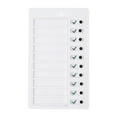 thumbnail image 1 of Self Disciplined Clocking Device For Children Primary School Students Learning Table Good Habit Development Plan Task Artifact Table For This Summer Vacation Girls Room Wall Stickers Wall Tile Floral, 1 of 4