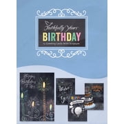 Birthday Treats/Chalkboard Greetings, Boxed Cards (Kjv)