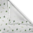 thumbnail image 6 of Ambesonne Green Grommet Curtain, Modern and Minimalistic, 50" x 54", Green, 6 of 6