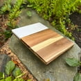 thumbnail image 3 of Marble and Acacia Charcuterie Board Set with Cheese Knives, 3 of 10