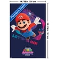 thumbnail image 3 of Nintendo The Super Mario Galaxy Movie (2026) - Mario Let's-A Go! Wall Poster, 14.725" x 22.375", 3 of 4