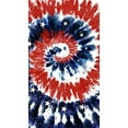 thumbnail image 3 of Island Gear USA Tie Dye 30x60 Cotton Velour Beach Towel, USA Tie Dye, Size: One Size, 3 of 4