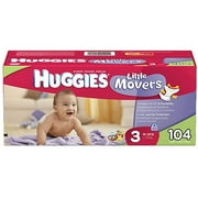 HUGGIES Little Movers Disney Winnie The Pooh Diapers, 104ct Size, 3