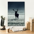 thumbnail image 5 of Epic Graffiti 'Silhouette Deer' by Incado, Giclee Canvas Wall Art, 18"x26", 5 of 8