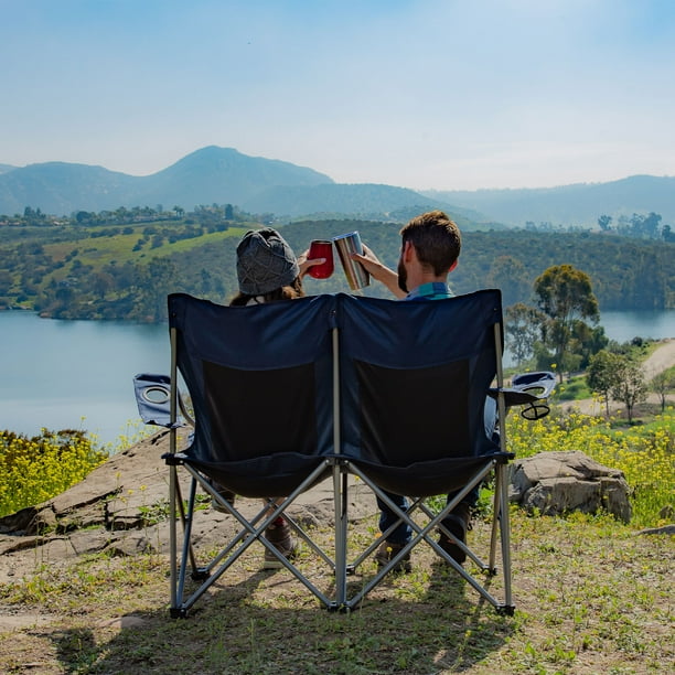 USHOP Chaise De Camping Pliante Portable,Chaise Pliante Portable Avec Poche, Légère Et Portable Chaise Pliante Camping,Pliante Exterieur De Plage Pliable Pour Pêche Randonnée Pique-Nique Voyage