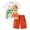 outfit sets-White, variant on kpoplk Baby Boy Short Sleeve Stripe Tee Pocket Shorts 2 Piece Set Summer Clothes Outfit 12 Months(White,2-3 Y)