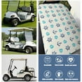 thumbnail image 6 of 51" x 31" Golf Cart Seat Cover Microfiber Towel, Compatible with EZGO TXT RXV, Club Car Precedent, Yamaha Drive, and Icon Models, 6 of 8