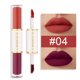 thumbnail image 1 of Kit de lápiz labial mate 5 en 1, tira combinada, tinte labial rojo aterciopelado sexy, taza antiadherente, brillo labial, aceite labial, maquillaje, conjunto cosmético de labios, 1 of 5