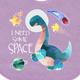 thumbnail image 4 of Inktastic I Need Some Space Dinosaur Astronaut with Stars and Planet Boys or Girls Baby Bib, 4 of 4