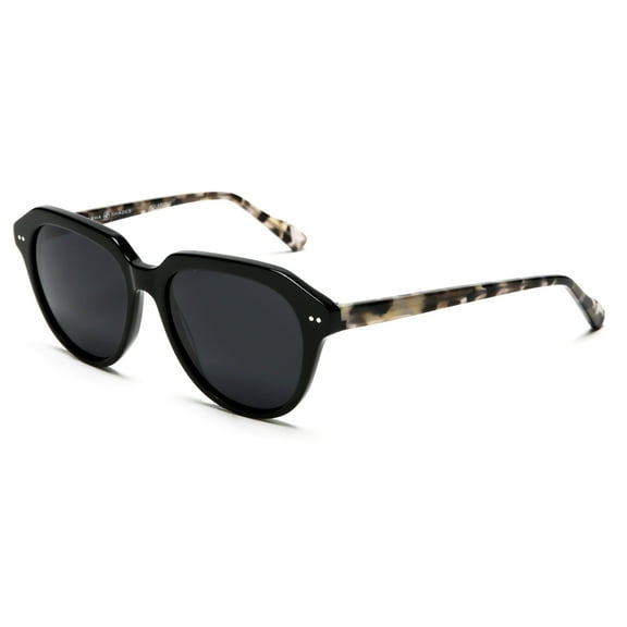 Polarized Jackie O' Classic Fashion Sunglasses Black - Black