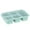 Green, variant on 5-Cavity Bento Box Reusable Lunch Container Clear Lid Meal Prep Box For Snacks And Meals(Green-24X16X5Cm)