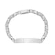 thumbnail image 1 of Pulsera de tejido chino Horoz con corazones 18cm Plata 925, 1 of 3