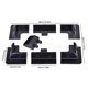 thumbnail image 5 of Kit de soporte de fijación Soporte de soporte PV Techo superior de RV para Caravana Camper Barco Yate, 5 of 5