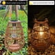 thumbnail image 4 of Solar Lantern Outdoor Garden, Bohemian Style Waterproof Rattan Solar Lantern, Hanging/Vertical, Suitable for Patio, Yard, Balcony, 4 of 5