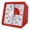 Red, variant on Large Screen Quiet Timer 60 Minutes Countdowns Visual for Kitchens Use Sturdy ABS Materials Multipurpose and Portable