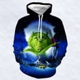 thumbnail image 1 of Ropa de otoño para hombre, sudaderas con capucha con gráficos de Anime, sudaderas con estampado de monstruo de Navidad en 3D, jersey para hombre, ropa informal estilo Hip Hop, Tops, 1 of 3
