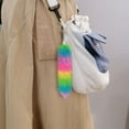 thumbnail image 3 of Adorable Animal Furry Tail Keychain Hanger Plushy Tail Unique Key Accessory For Bags Purses Keys Beads Chandelier Christmas Trees 5 Ft Glam Decorations Glass Ornament Beach Set Christmas Decorations, 3 of 3