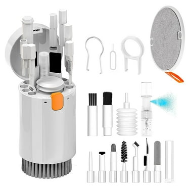 20 in 1 Multifunctional Cleaner Kit, Laptop Phone Screen Cleaner Kit for Electronic Devices, Keyboard Cleaning Brush, Headphones Cleaner Kit for AirPods, Multi-Tool for Cleaning Laptop,Earbuds,Camera